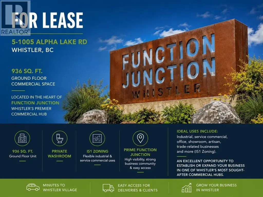 5 1005 Alpha Lake Road, Whistler